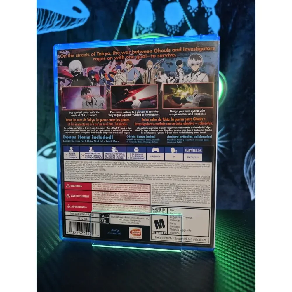 Sony PlayStation 4 Bandai Namco Tokyo Ghoul:re (Call to Exist) 2019